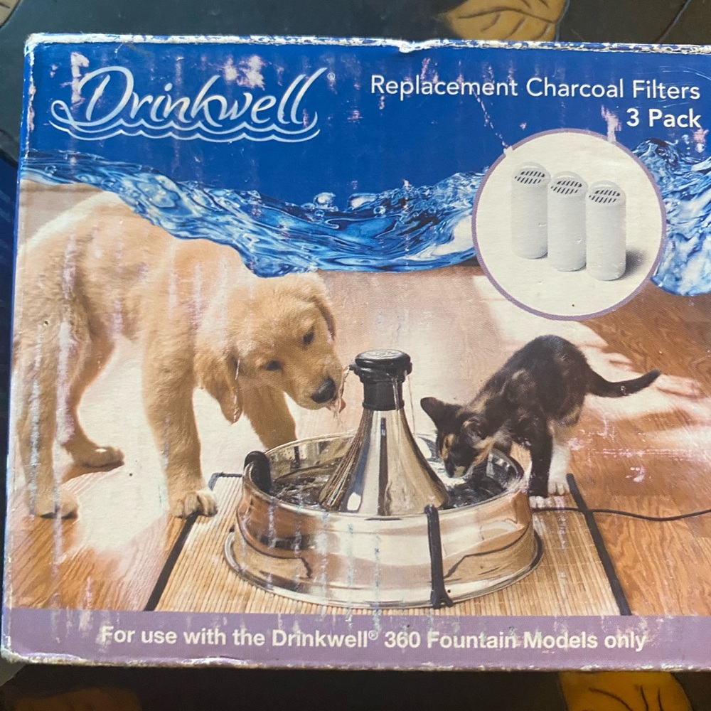 Drinkwell Replacement Charcoal Filters 3 Pack